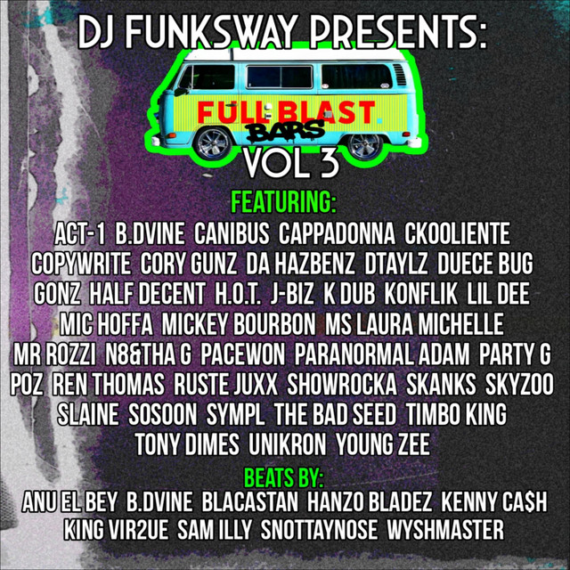 Full Blast Bars vol3 album cover