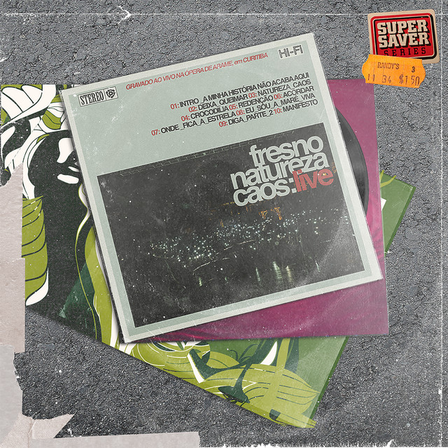 NATUREZA CAOS:LIVE album cover