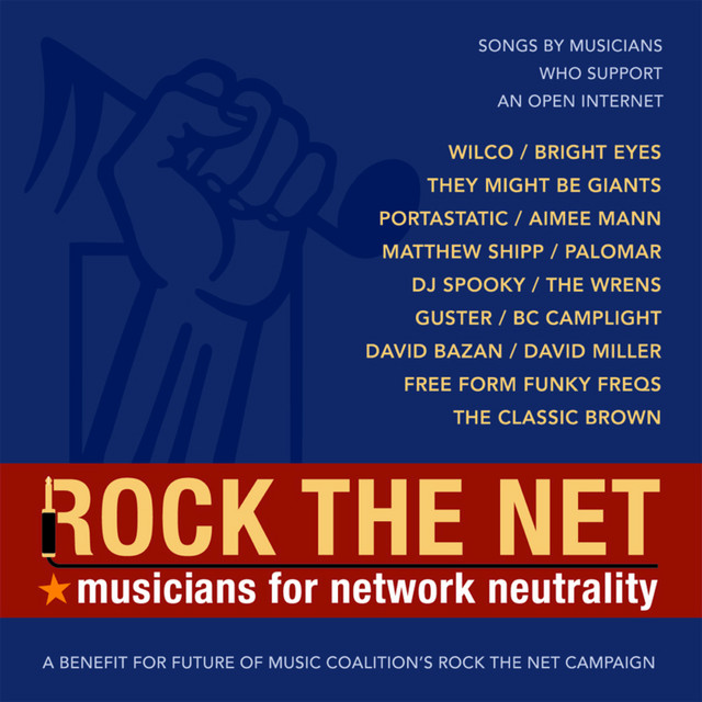 Rock The Net: Musicians For Network Neutrality album cover
