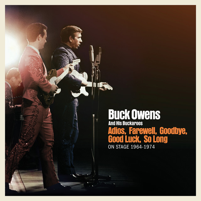 Adios, Farewell, Goodbye, Good Luck, So Long: On Stage 1964-1974 album cover
