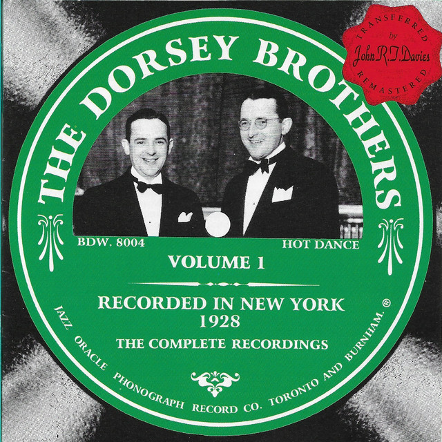 The Dorsey Brothers Vol. 1 - 1928 album cover