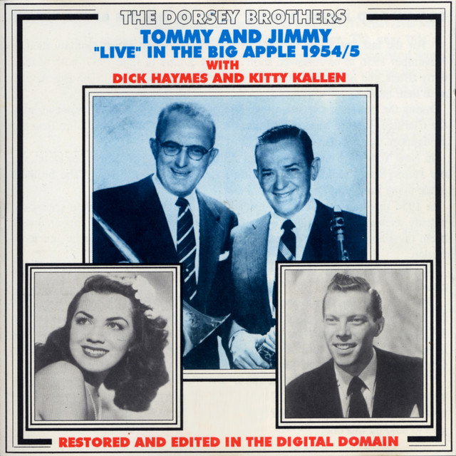 Tommy and Jimmy Live in the Big Apple 1954-55 album cover