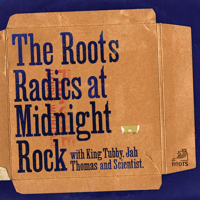 The Roots Radics at Midnight Rock album cover