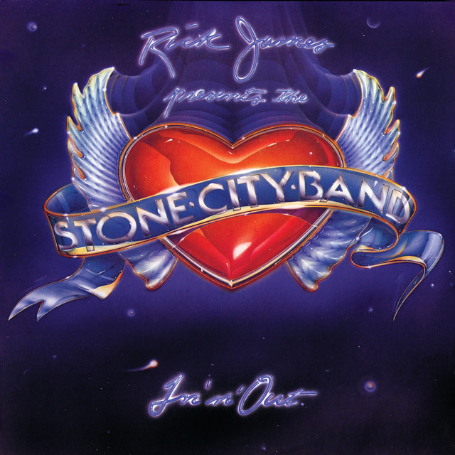 Rick James Presents The Stone City Band: In 'N' Out album cover