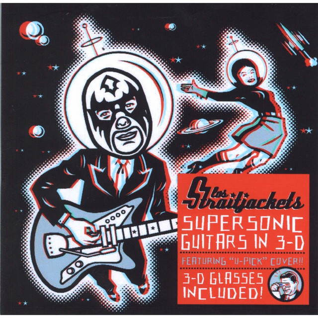 Supersonic Guitars in 3-D album cover