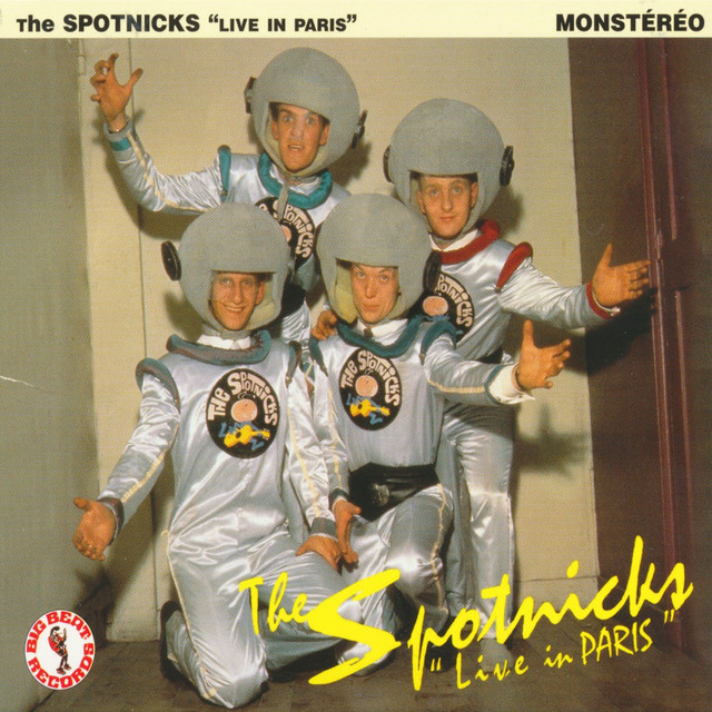 The Spotnicks Live in Paris album cover