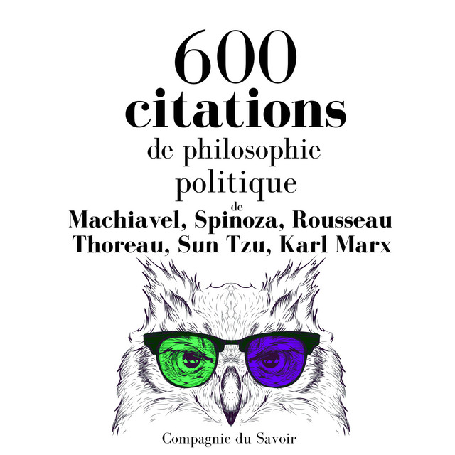 600 citations de philosophie politique (Les citations les plus inspirantes) album cover
