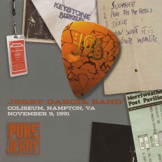 Pure Jerry: Coliseum, Hampton, Virginia, November 9, 1991 album cover