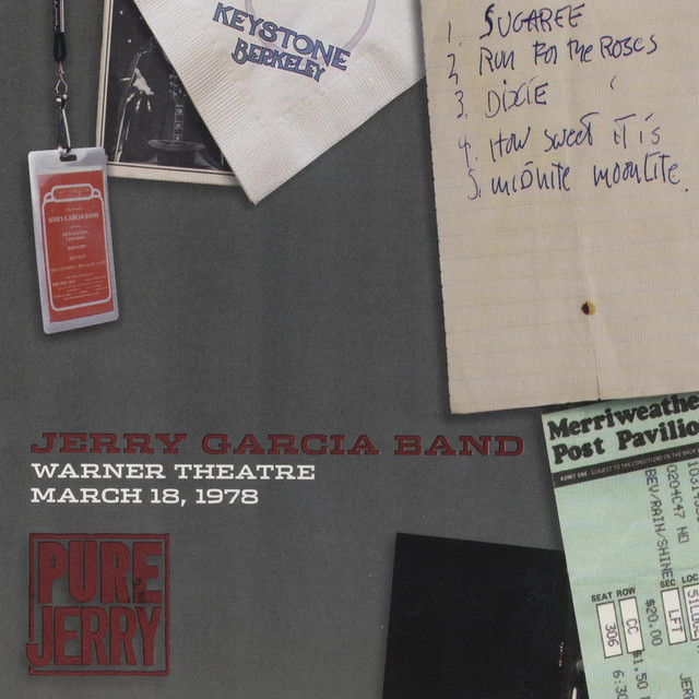 Pure Jerry: Warner Theatre, March 18, 1978 album cover