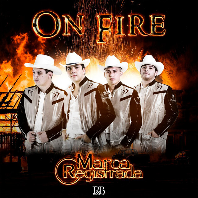 On fire album cover