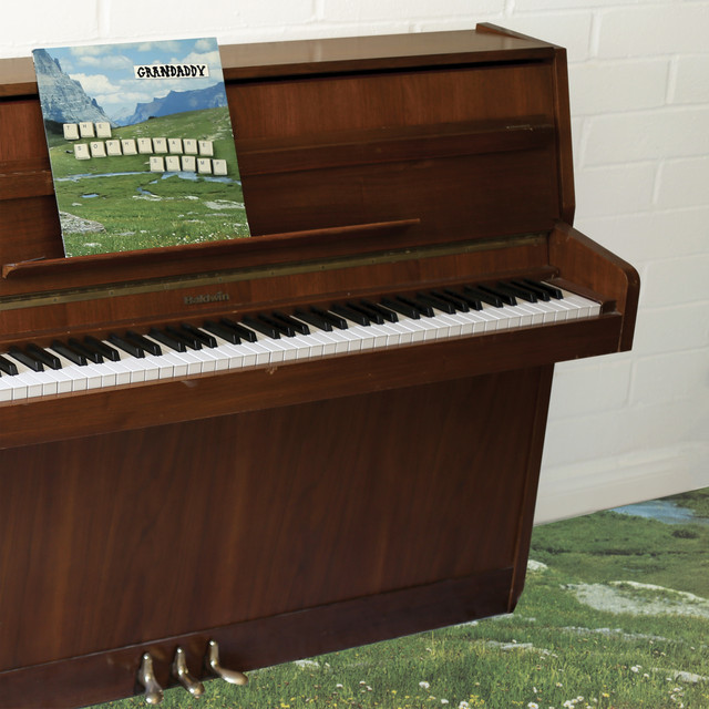 The Sophtware Slump ..... on a wooden piano album cover