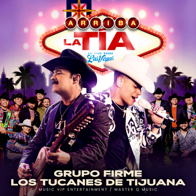 Arriba La Tía, Desde Las Vegas (En Vivo) album cover
