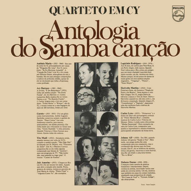 Antologia Do Samba Canção album cover
