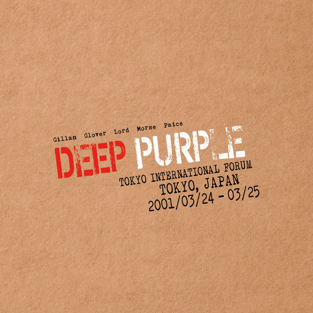 Live in Tokyo 2001 album cover