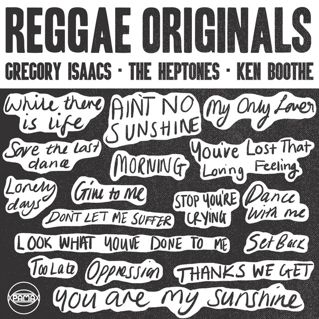Reggae Originals: Gregory Isaacs, Ken Boothe & The Heptones album cover