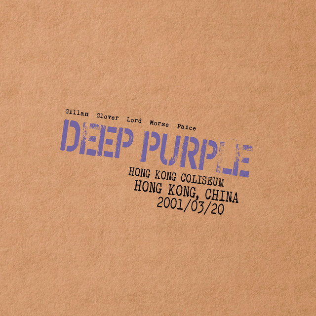 Live in Hong Kong 2001 album cover