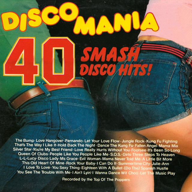 Disco Mania - 40 Smash Disco Hits album cover