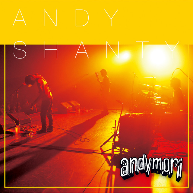 andymori ライブアルバム ANDYSHANTY album cover