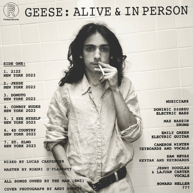 Fender Rhodes (General) as heard on Alive & In Person by Geese (2024)