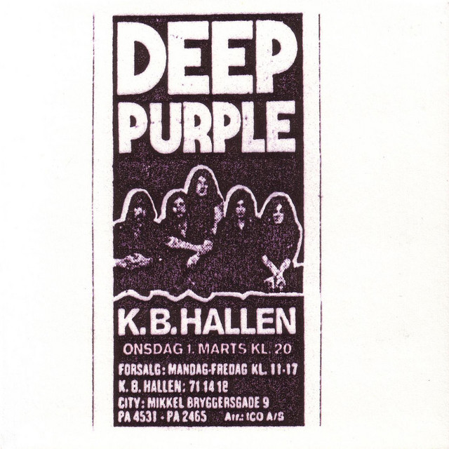 Live In Denmark '72 album cover