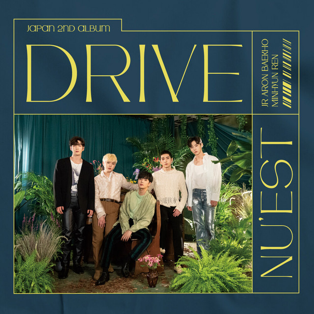 NU’EST JAPAN FULL ALBUM ‘DRIVE’ album cover