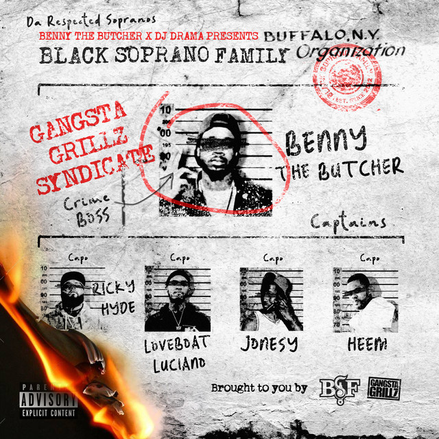 Benny the Butcher & DJ Drama Present: The Respected Sopranos album cover