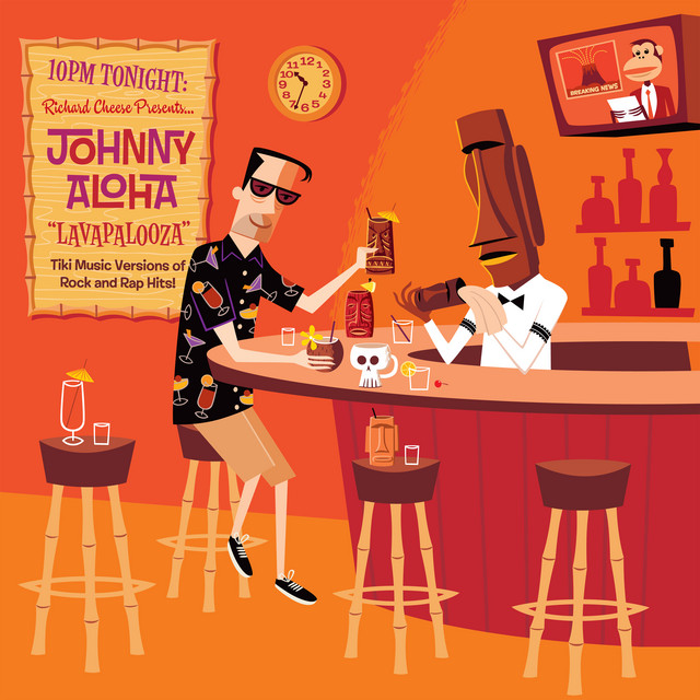 Richard Cheese Presents Johnny Aloha: Lavapalooza album cover