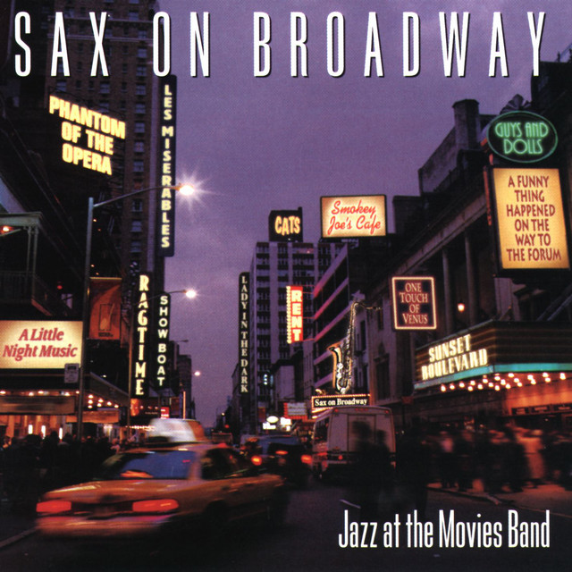 Sax On Broadway album cover