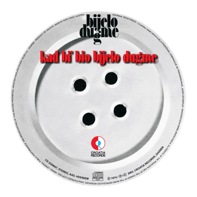 Kad bi' bio bijelo dugme album cover