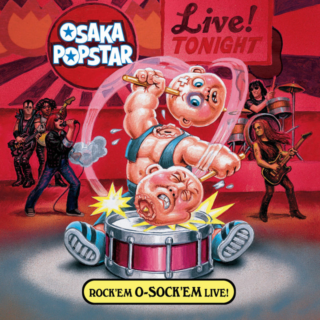 Osaka Popstar - Rock 'Em O-Sock 'Em Live! album cover