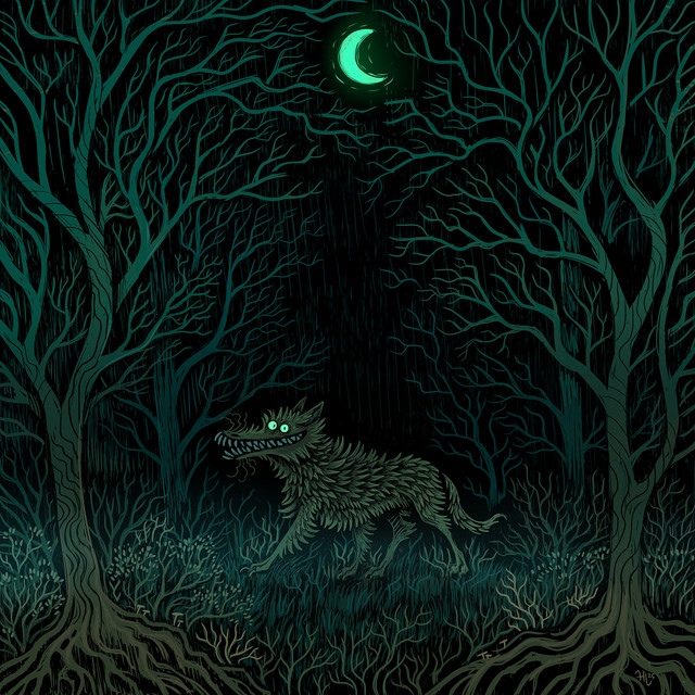 The Crooked Moon: Hungry Woods album cover