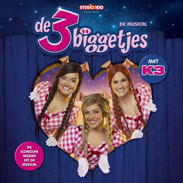 De 3 Biggetjes de musical album cover