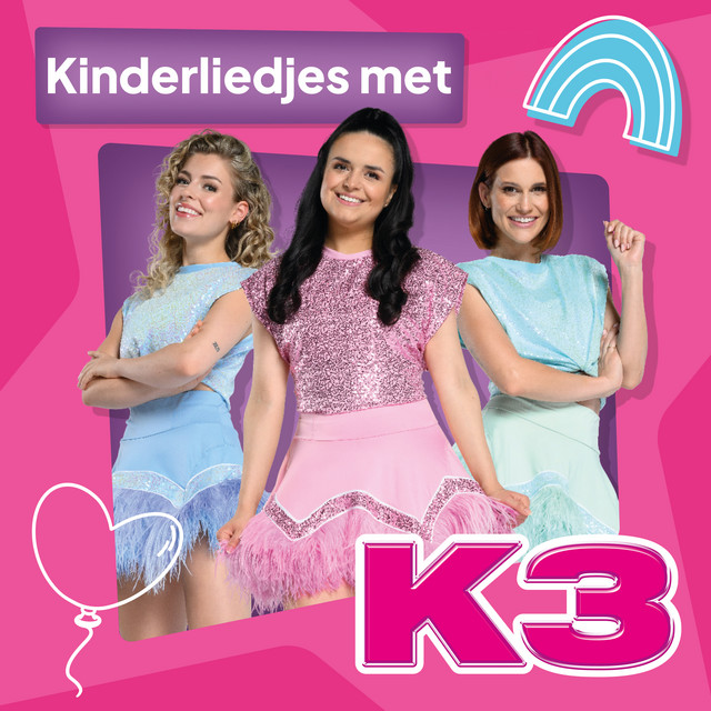 Kinderliedjes met K3 album cover
