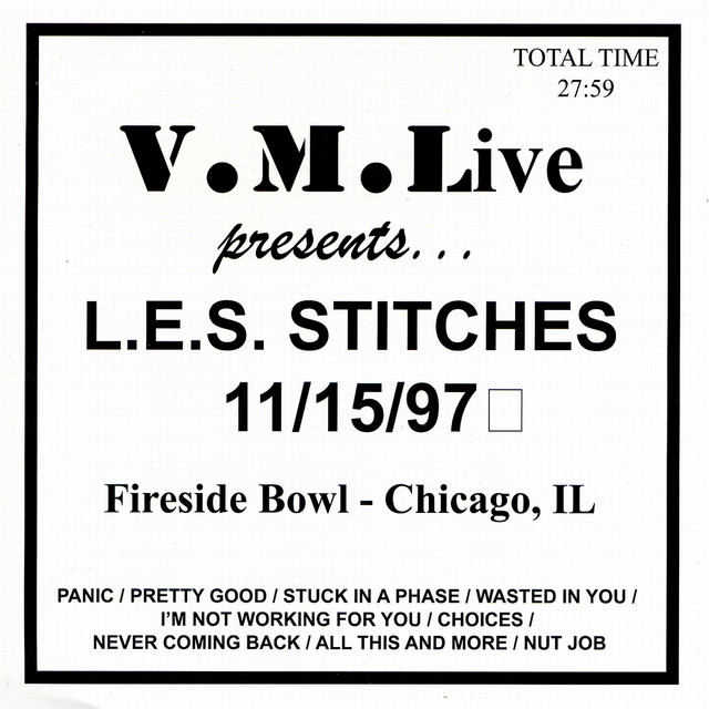 V.M.Live Presents L.E.S. Stitches 11/15/97 album cover