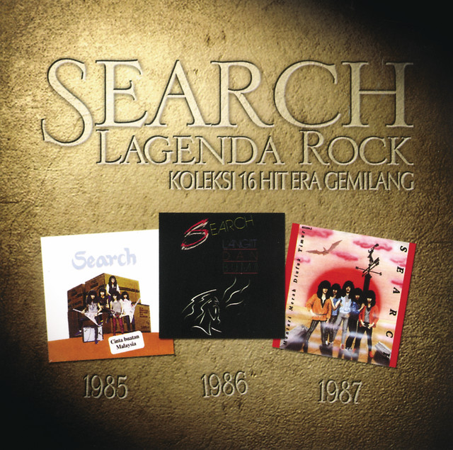 Lagenda Rock Koleksi 16 Hit Era Gemilang - Search album cover