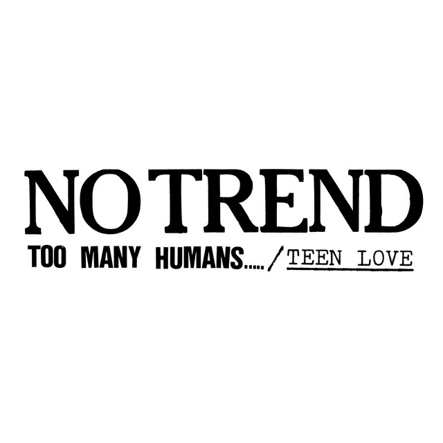 Too Many Humans/Teen Love album cover