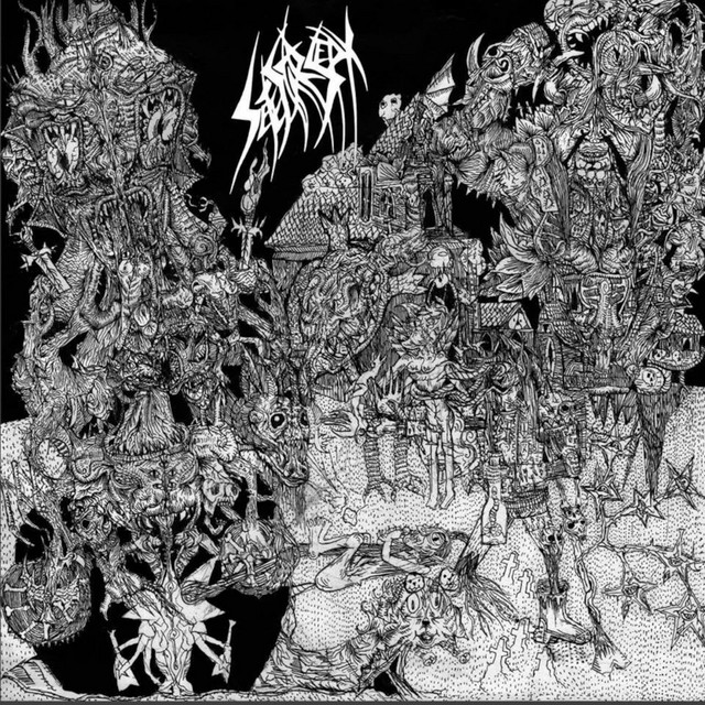 Split 7inch with Jucifer album cover