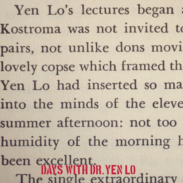 Days With Dr. Yen Lo album cover