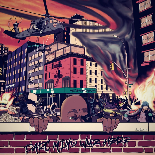 Darc Mind Wuz Here album cover