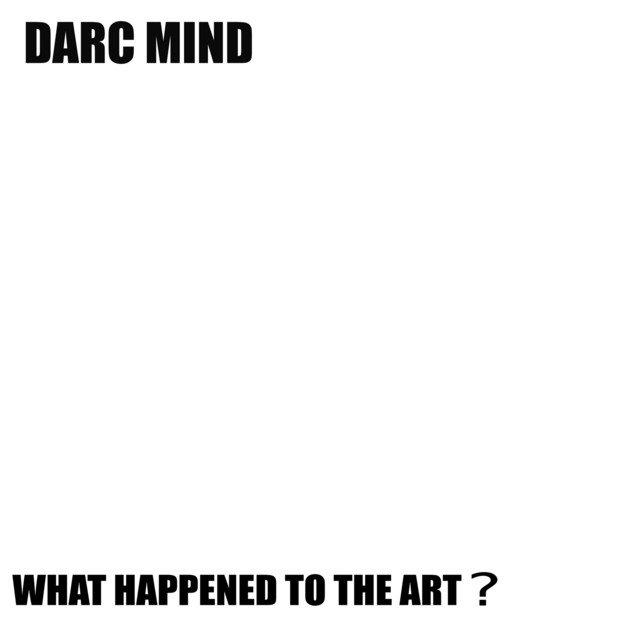 What Happened to the Art? album cover
