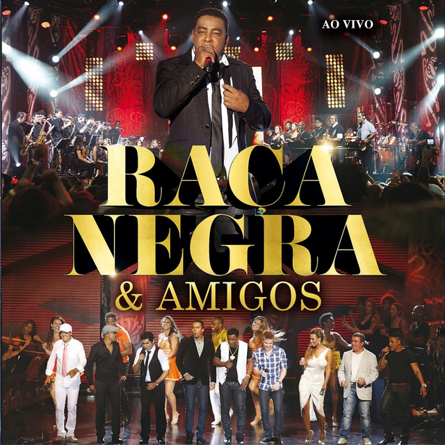 Raça Negra & Amigos (Ao Vivo) album cover