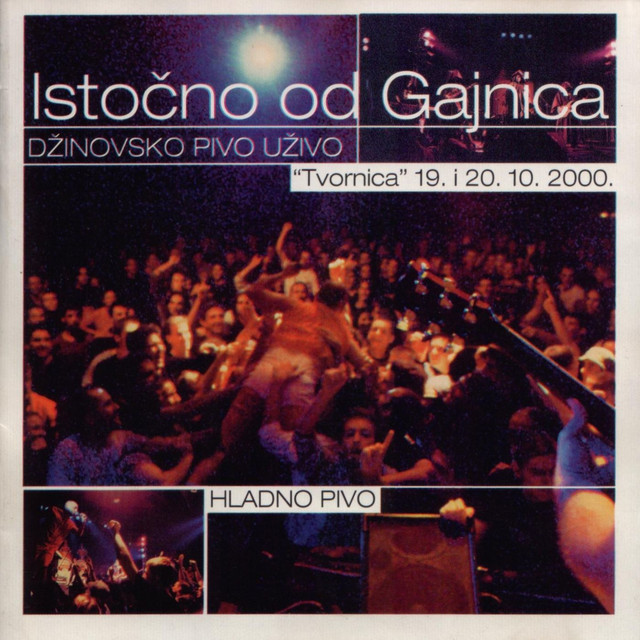 Istočno Od Gajnica (Live at Tvornica, 10/2000) album cover