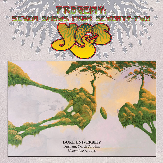 Live at Duke University, Durham, North Carolina, November 11, 1972 album cover