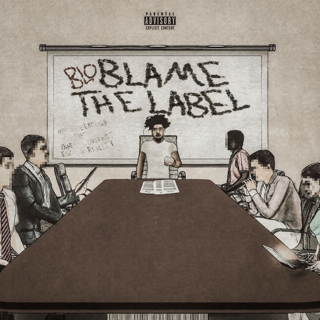 Blame The Label album cover