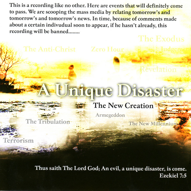 A Unique Disaster album cover