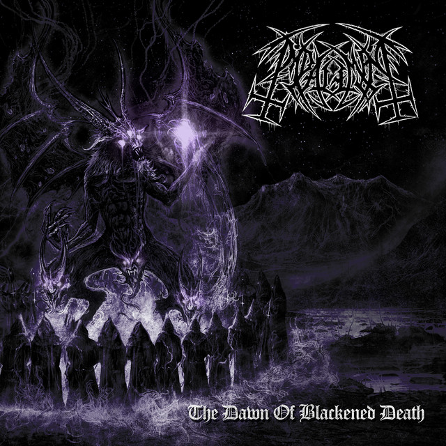 The Dawn Of Blackened Death album cover