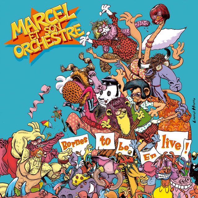 Bornes to be en live ! (Live à Lille, 2004) album cover