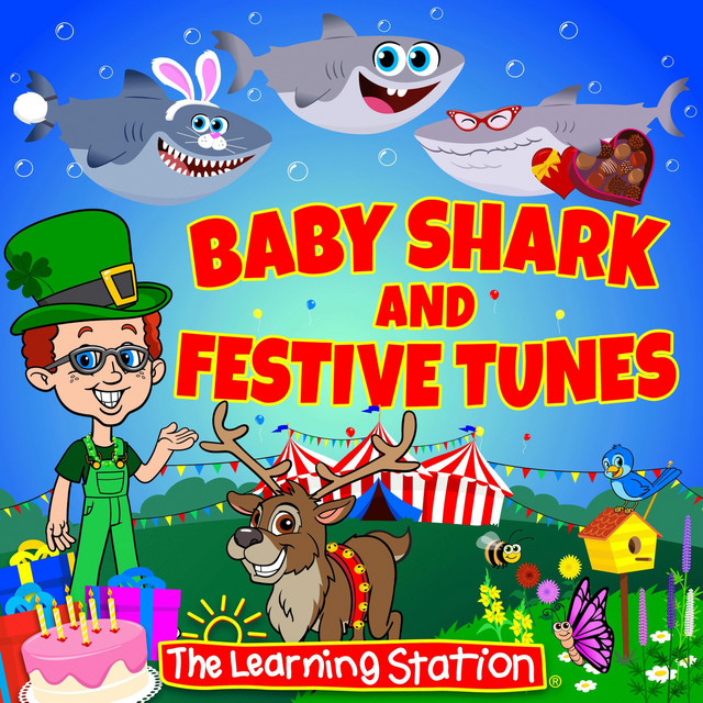 Baby Shark and Festive Tunes album cover