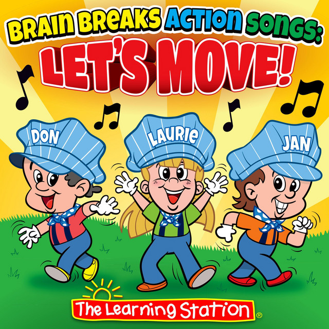 Brain Breaks Action Songs: Let's Move! album cover