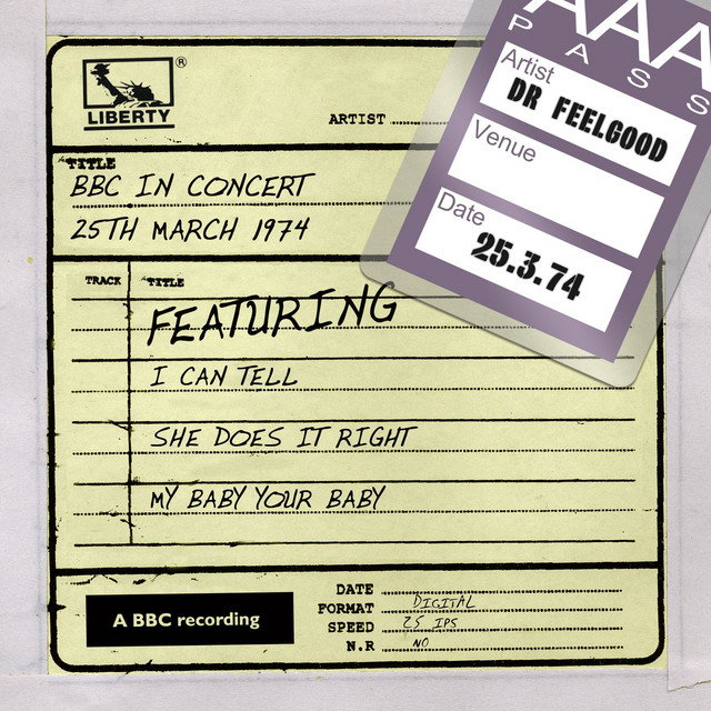 Dr Feelgood - BBC In Concert (25th March 1974) album cover